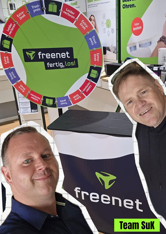 Unser freenetshop Waren war dabei!